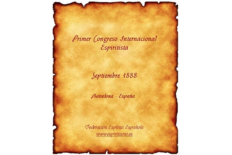 Memoria oficial del I Congreso Espiritista Internacional.